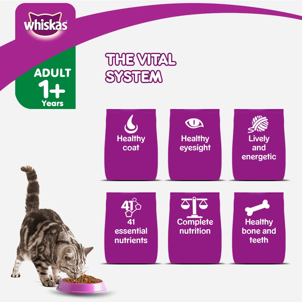 WHISKAS® Adult Dry Food, Tuna - 3