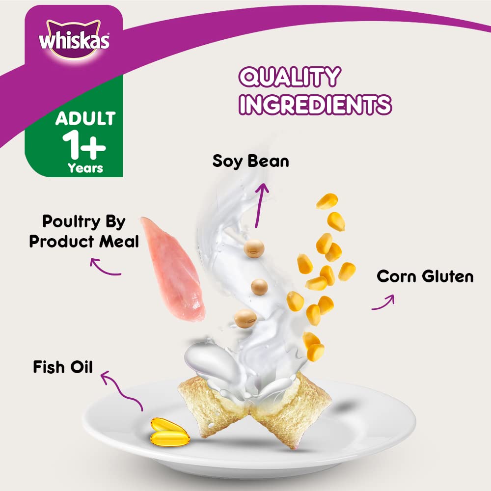 WHISKAS® Adult Dry Food, Tuna - 5